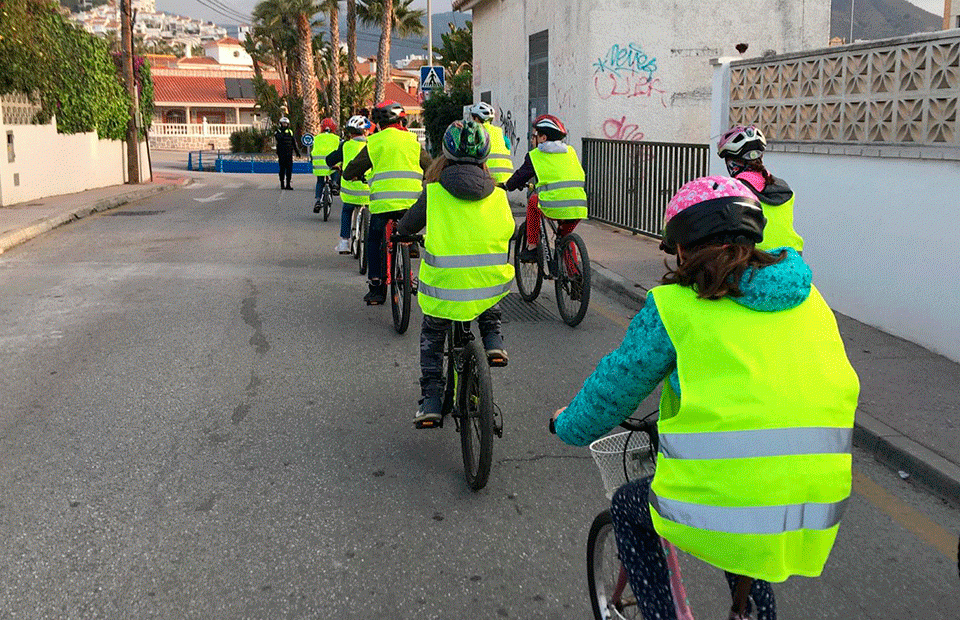 Niños bici